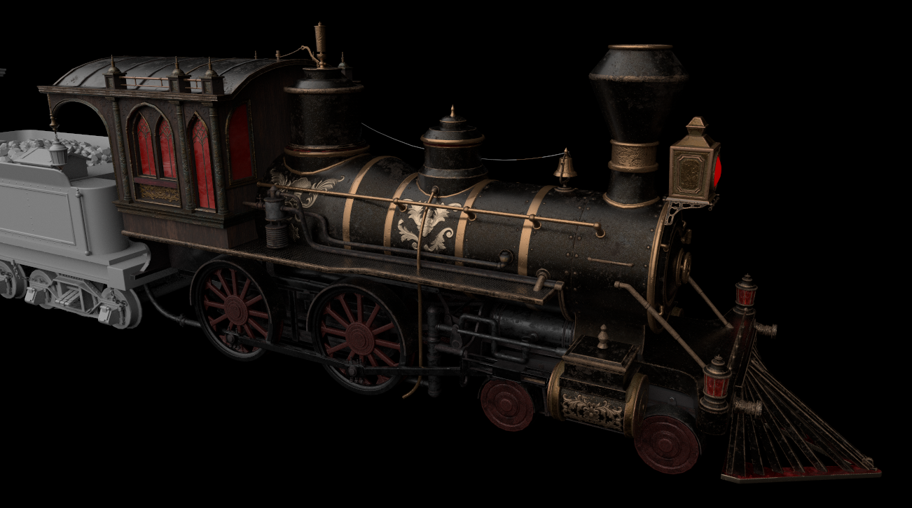 Iron Veil Dominion - Tren gótico